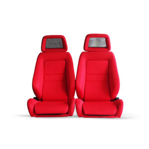 Custom Car Seat Red