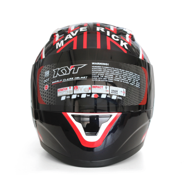 ⚝₃ KYT Full Face R10 Top Gun Maverick V.2 Air Brush - Image 2