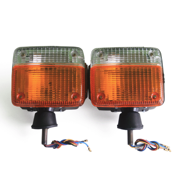 Pair of Front Turn Signal Lights for Toyota Landcruiser Hardtop FJ40 BJ40 - Image 2