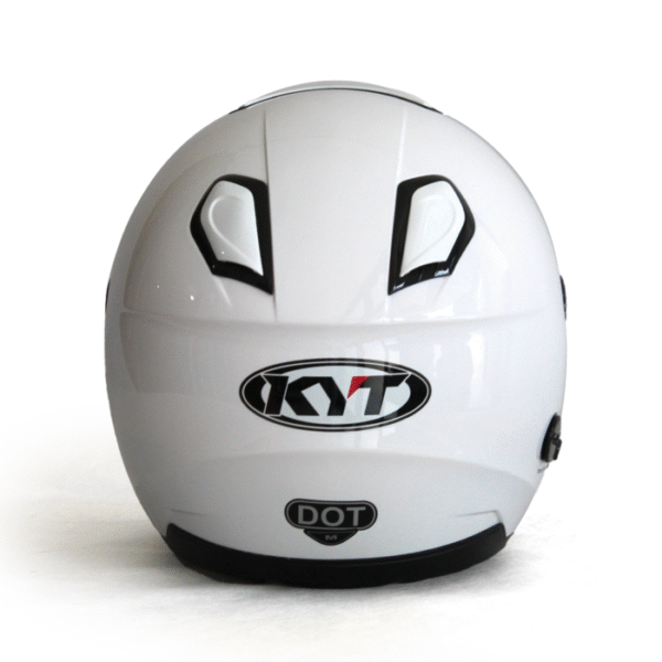 ⚝₅ KYT Half Face Kyoto Solid White - Image 4