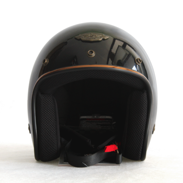 RSV Clasic Half Face plain black - Image 2