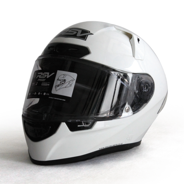 RSV Full Face FFS21 Plain White