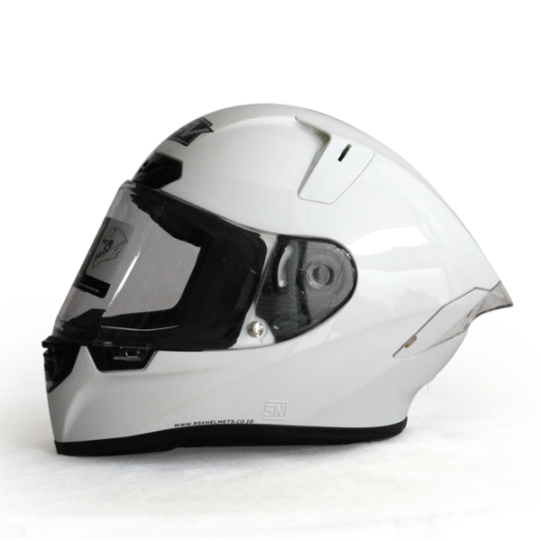 RSV Full Face FFS21 Plain White - Image 3