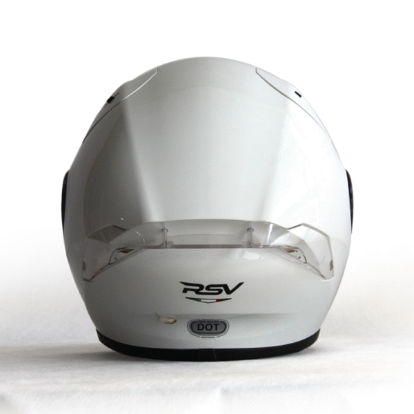 RSV Full Face FFS21 Plain White - Image 4