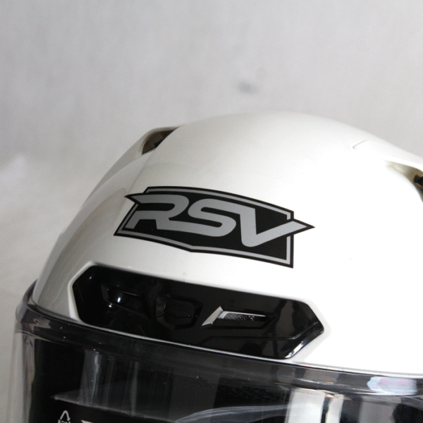 RSV Full Face FFS21 Plain White - Image 5