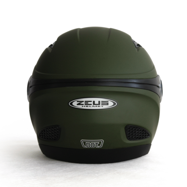 Zeus Half Face 610 Green Army - Image 4