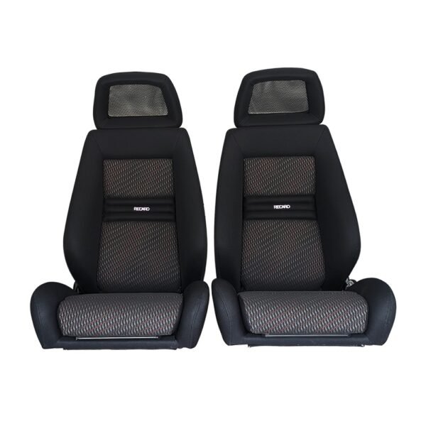 Universal Black Red Mesh Recaro LX Racing Seat