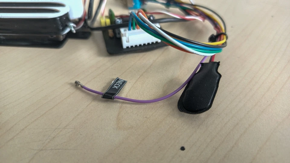 Sustainer Pickup 3 Mode Humbucker White - Image 2