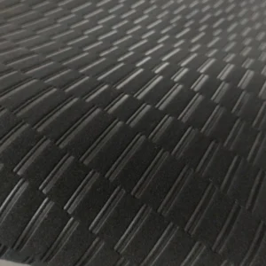 Black suede fabric 2 Meter