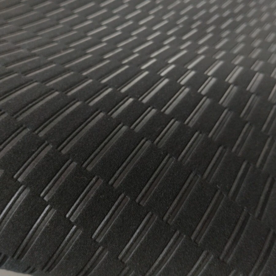 Black suede fabric 2 Meter