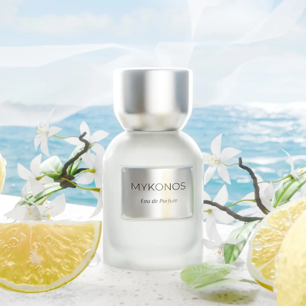 Mykonos Slow Living Extrait de Parfum 50ml Citrus Woody Fresh Unisex Perfume - Image 2