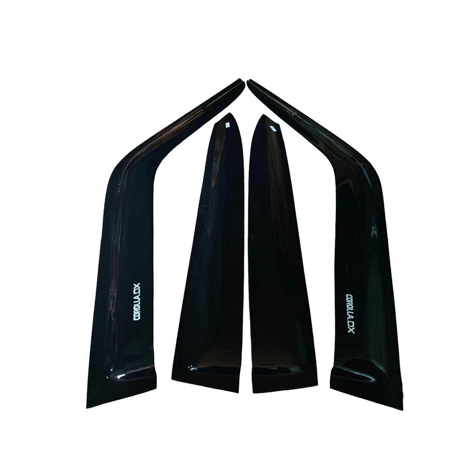 Window Visor Rain Guard for Toyota Corolla KE70 DX GL 4 Door - Image 2