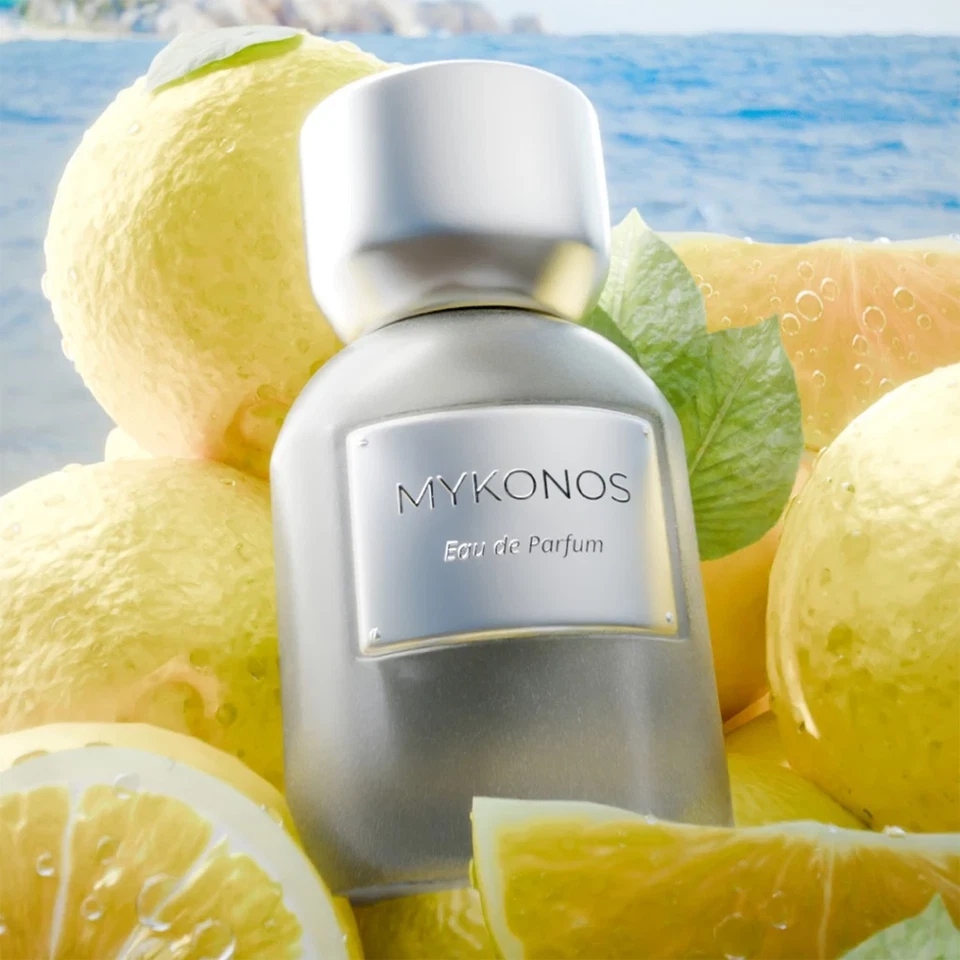 Mykonos Slow Living Extrait de Parfum 50ml Citrus Woody Fresh Unisex Perfume - Image 4