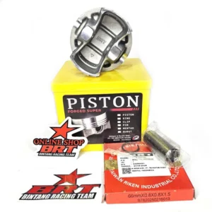 BRT RACING SUPER PISTON FORGED KIT PISTON 58 MM PIN 15 MM UNIVERSAL